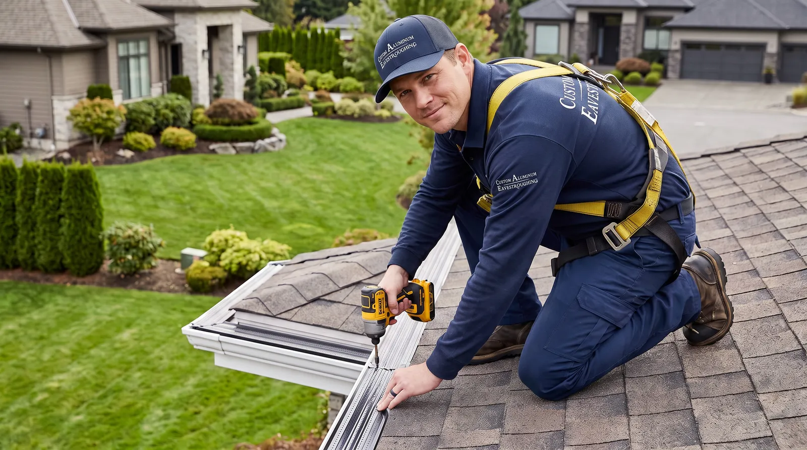 Eavestrough Installation