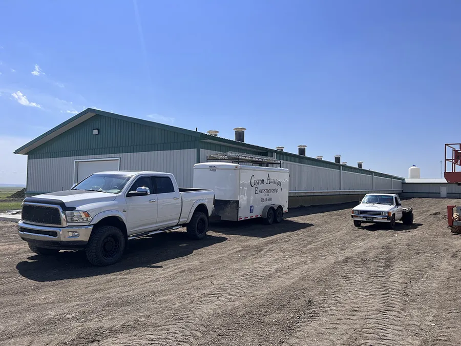 DoublePro® in action — Custom Aluminum Eavestrough, Moose Jaw, SK