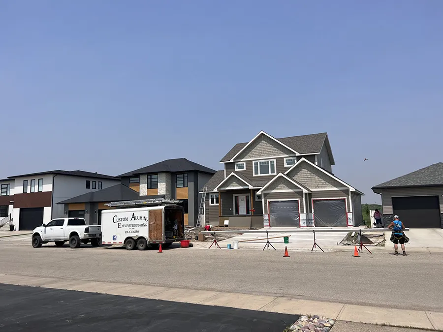 Gutter Clean System® — Custom Aluminum Eavestrough, Moose Jaw, SK
